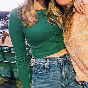 Aritzia cropped cardigan!